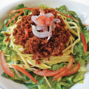 Crispy Catfish & Green Mango Salad