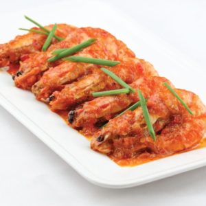 Singapore Chili Prawns