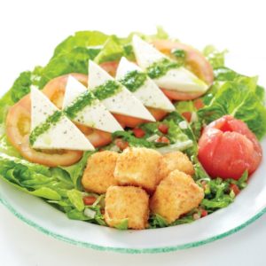 Tomato Kesong Puti Salad